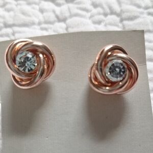💥Rose Gold Knot Earrings
